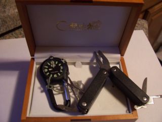 Colibri Boyscouts Clip Pocket Watch Free Swis Army Tool $120 Gift