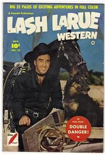 Lash LaRue Western 10 November 1950 FN NM High Grade