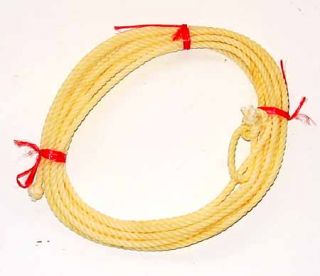 Child Youth Cowboy Roper Wax Rope Lariat Lasso Rawhide