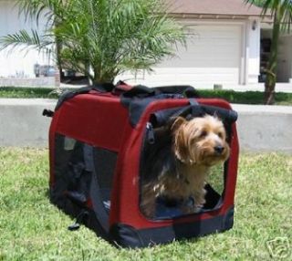Large Dog Pet Collapsible Portable Soft Sided Crate