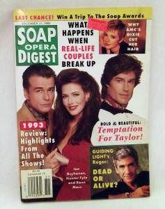Soap Opera Digest 12 21 1993LAURA Leighton Roy Thinnes More