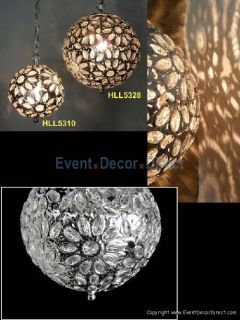 Large Round Acrylic Crystal Jewel Chandelier Wedding Event Party Decor