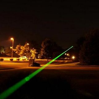 Military High Power Laser Pointer Pen Green Laser Adjustable Focus