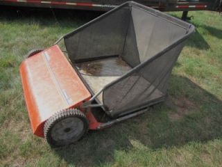 Ingersoll Tractor 38 Hi Sweep Lawn Sweeper for Leaves Mowing