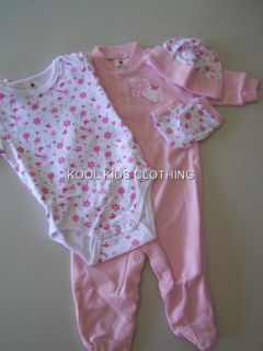 Baby Girls 5pc Layette Gift Set by Ladybird BNIP Various Sizes