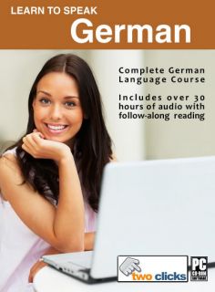 Learn to Speak German Language Course CD ROM w Audio