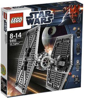 New Lego Star Wars Tie Fighter 9492 Legos Death Star Trooper Pilot R5