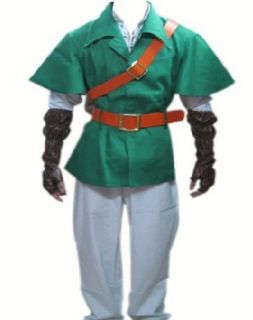 The Legend of Zelda Cosplay Link Costume Any Size