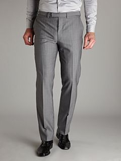 Purple stripe formal suit Grey   