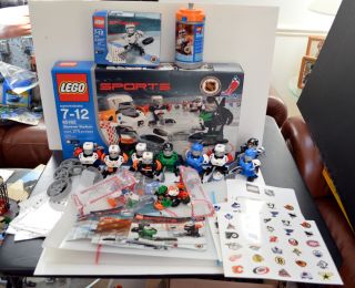 your chance to own several vintage Lego hockey sets at a great price