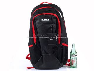 Nike Lebron James Courtster Backpack Sports Casual Red Black 2012
