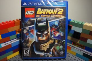 Lego Batman 2 DC Super Heroes PlayStation Vita PSVita Video Game