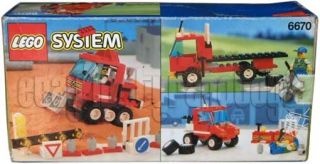 Lego 6670 System Rescue Rig MISB Unopened Denmark 1993 Vintage Set