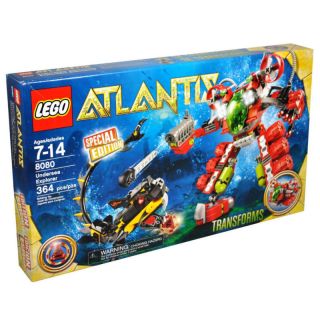 New Lego 8080 Atlantis Set Undersea Explorer SE Transforms Sea Monster