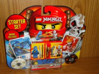 Lego Ninjago Starter Set Arena Included 57 Piece Jay Frakjaw 2257 New
