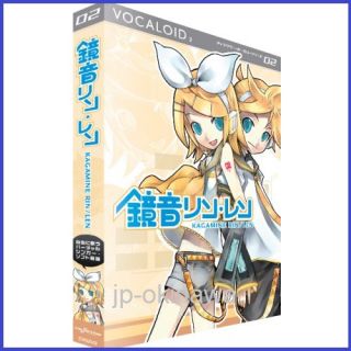 Windows Vocaloid 2 Kagamine Rin Len ACT2 Vocal Software Import Japan