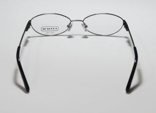 New Coach Lenora 1011 50 15 135 Gunmetal Black Metal Eyeglass Glasses