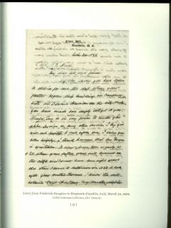 Douglass 1894 letter to Benjamin F Auld facsimile Gilder Lehrman 2007