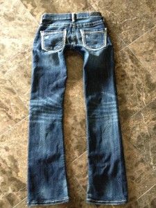 Daytrip Leo Buckle women junior jeans 24 R embellished studs NO FLAWS