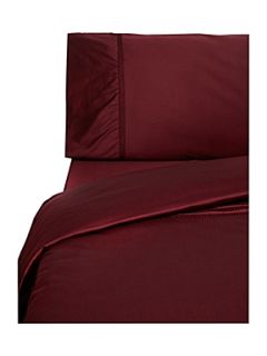 Linea Serenity bed linen in scarlet   