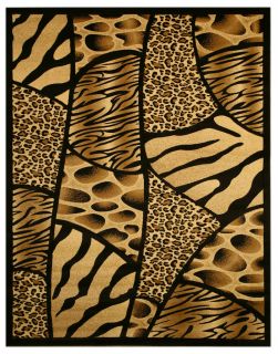 Hand carved Animal Leopard Print Area Rug (CLICK ON THE SIZE YOU NEED