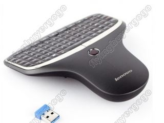 Lenovo Mini HTPC PC Wireless Multimedia Keyboard Mouse Black Light