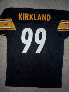 Steelers Levon Kirkland NFL Throwback Jersey M IRR