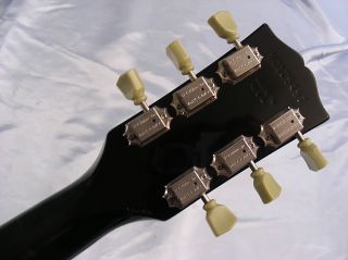 1995 Gibson USA Les Paul Standard Black 95 w OHSC Ebony 