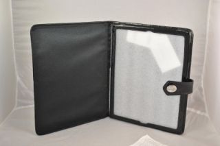 NWT COACH SIGNATURE IPAD TABLET CASE COVER SLEEVE BLACK #F61117 GIFT