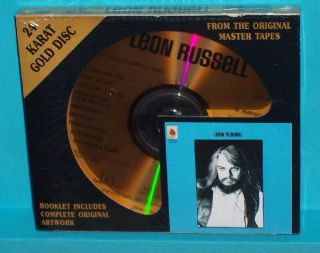 Leon Russell DCC CD Self Titled SEALED Japan Gold Disc