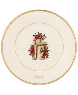Lenox Dinnerware, 2012 Holiday Annual Accent Plate