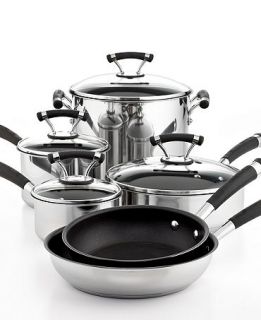 Stainless Steel Cookware, 10 Piece Set   Cookware   Kitchen