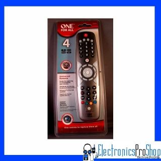 OARN04S Universal Remote Control 4 Device for TV DVD VCR SAT DTC AUX