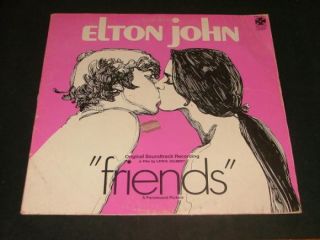 Elton John Friends Sound Track Album LP 1971 Pas 6004