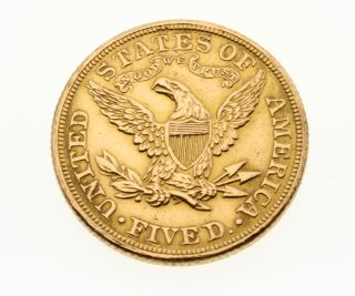 Stunning 1905 $5 Liberty Gold Coin Spectacular Condition 