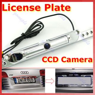 License Plate Rear View CCD Backup Night Vision Camera