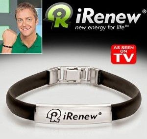 Irenew Bracelet as Seen on TV Irenew New Energy for Life NIP