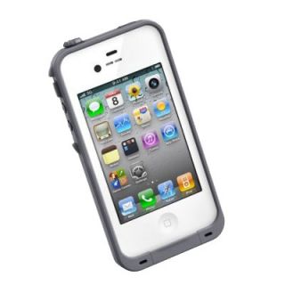 New Lifeproof Waterproof White Apple iPhone 4 4S Cover Skin Case Life