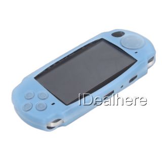 Silicone Skin Case for Sony PSP 3000 Light Blue