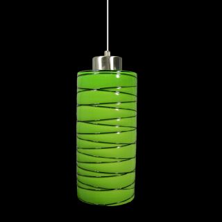 Glossy Lime Pendant Hanging Lighting Fixture INZ348L D