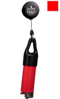 Lighter Leash Original Pull Out Clip Retractable Red