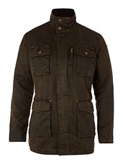 Howick Four pocket vintage jacket Brown   