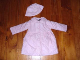 Lili Gaufrette Pink Babydoll Padded Coat Hat 1 2 $300