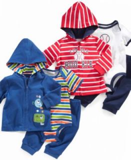 First Impressions Baby Set, Baby Boys Hoodie, Bodysuit, and Sweatpants