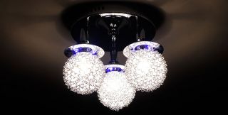 Lika LED Design Deckenleuchte Leuchte Lampe Lüster Deckenlampe Super