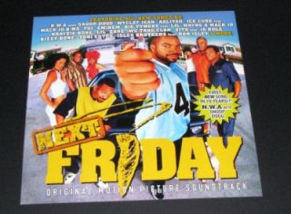 Next Friday Motion Picture Promo Album Poster Flat