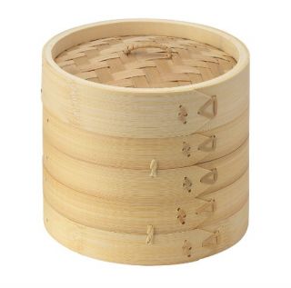 New Helen Chen s Asian Kitchen 6 inch Bamboo Steamer
