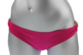 Lisa Curran Swim New Valencia Pink U Bar Low Rise Swimsuit Bottom