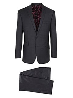 Alexandre Savile Row Plain suit Charcoal   