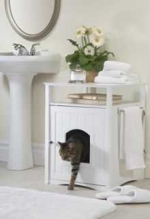 New Merry Pet Cat Washroom Night Stand Pet House 